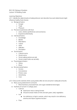 therapeutic nutrition case study #1