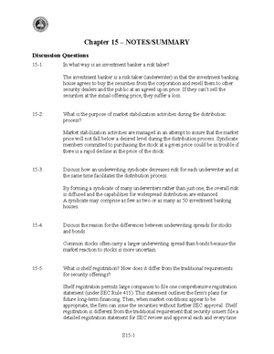 Foundations of Financial Management - FOUNDATIONS OF FINANCIAL ...