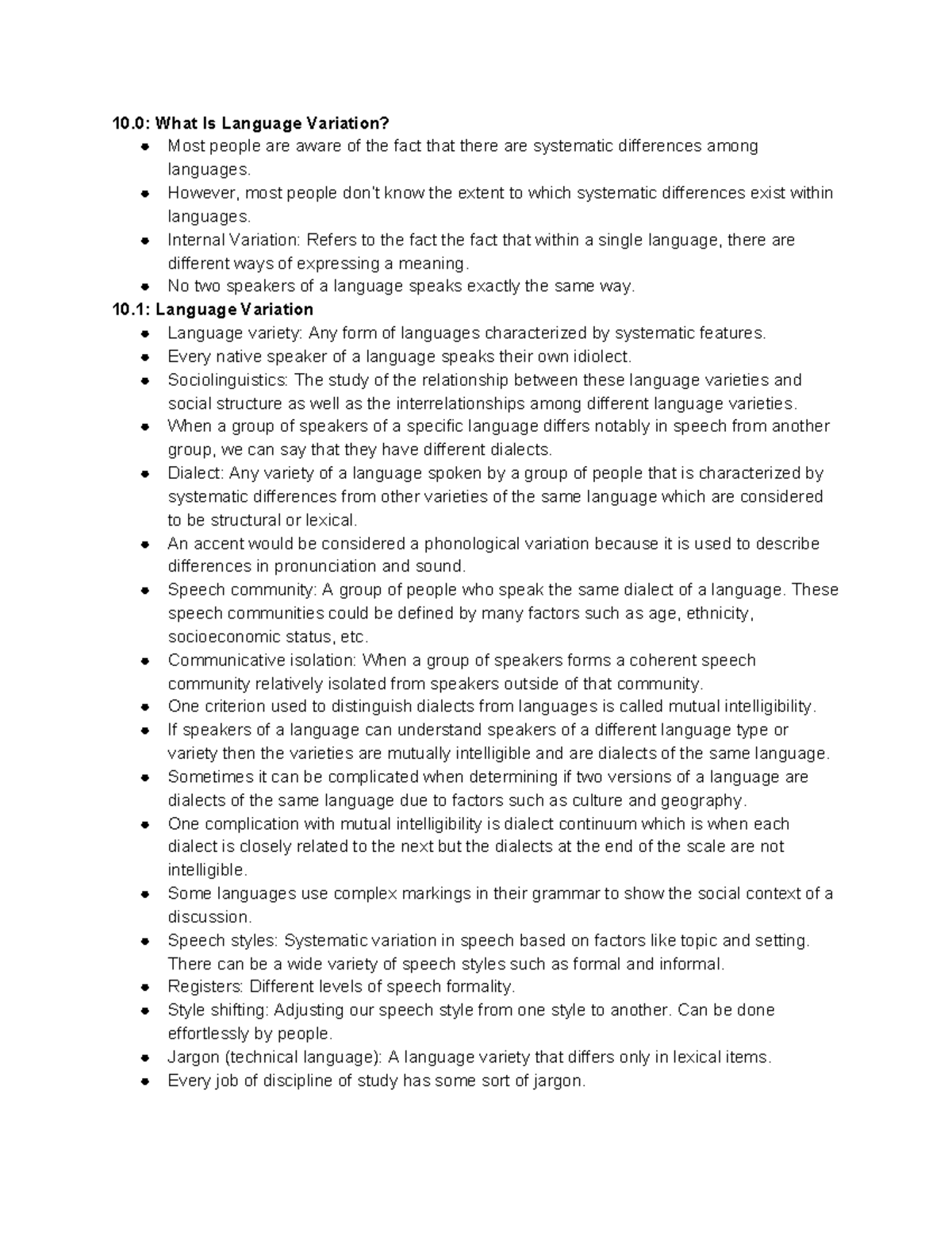 linguistics-111-chapter-10-notes-10-what-is-language-variation-most