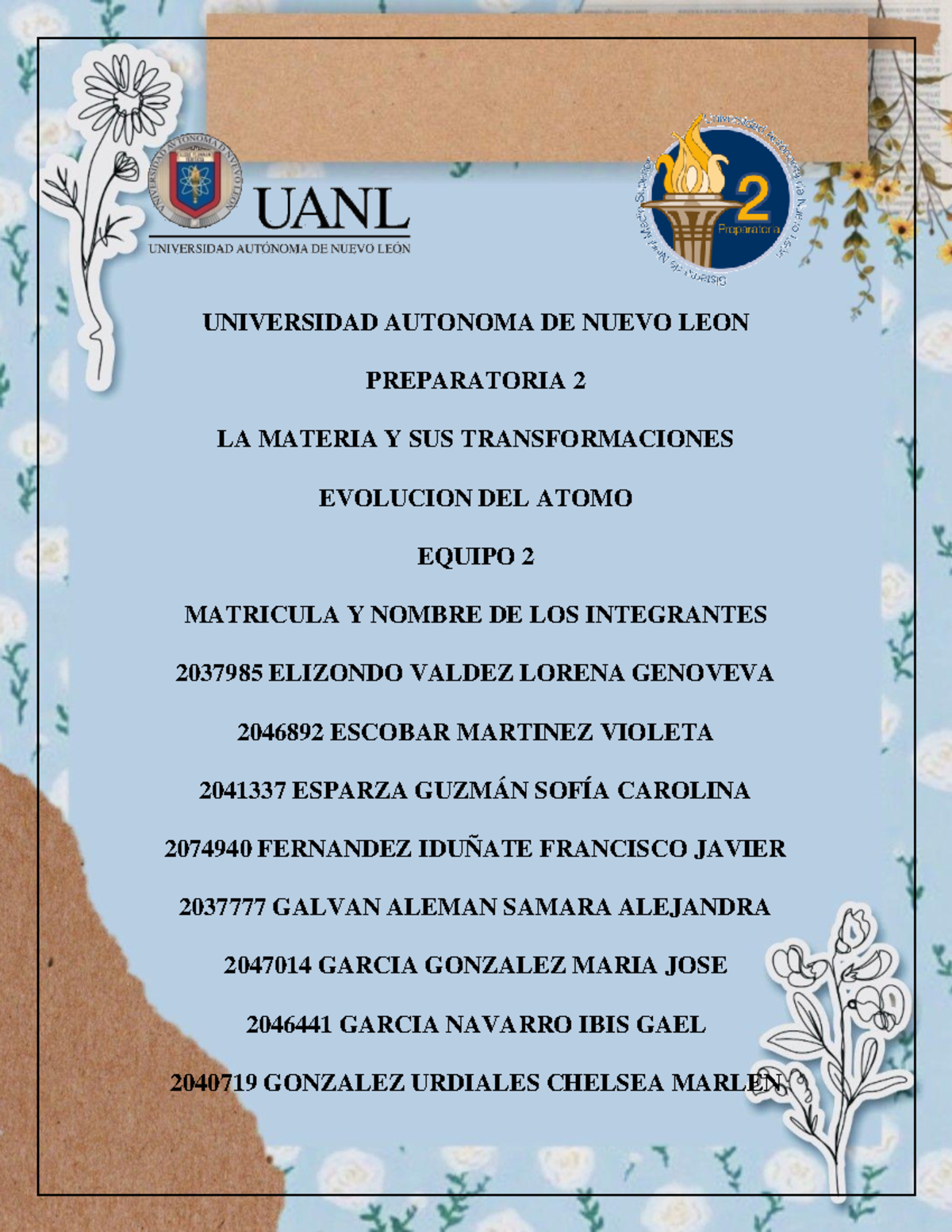 Equipo 2- Evidencia E2 LMy T - UNIVERSIDAD AUTONOMA DE NUEVO LEON ...