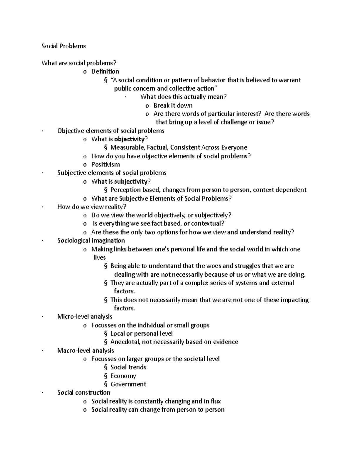 social-problems-exam-notes-2019-2022-social-problems-what-are-social