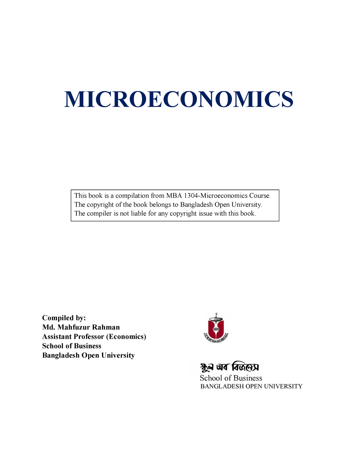 micro economics research papers