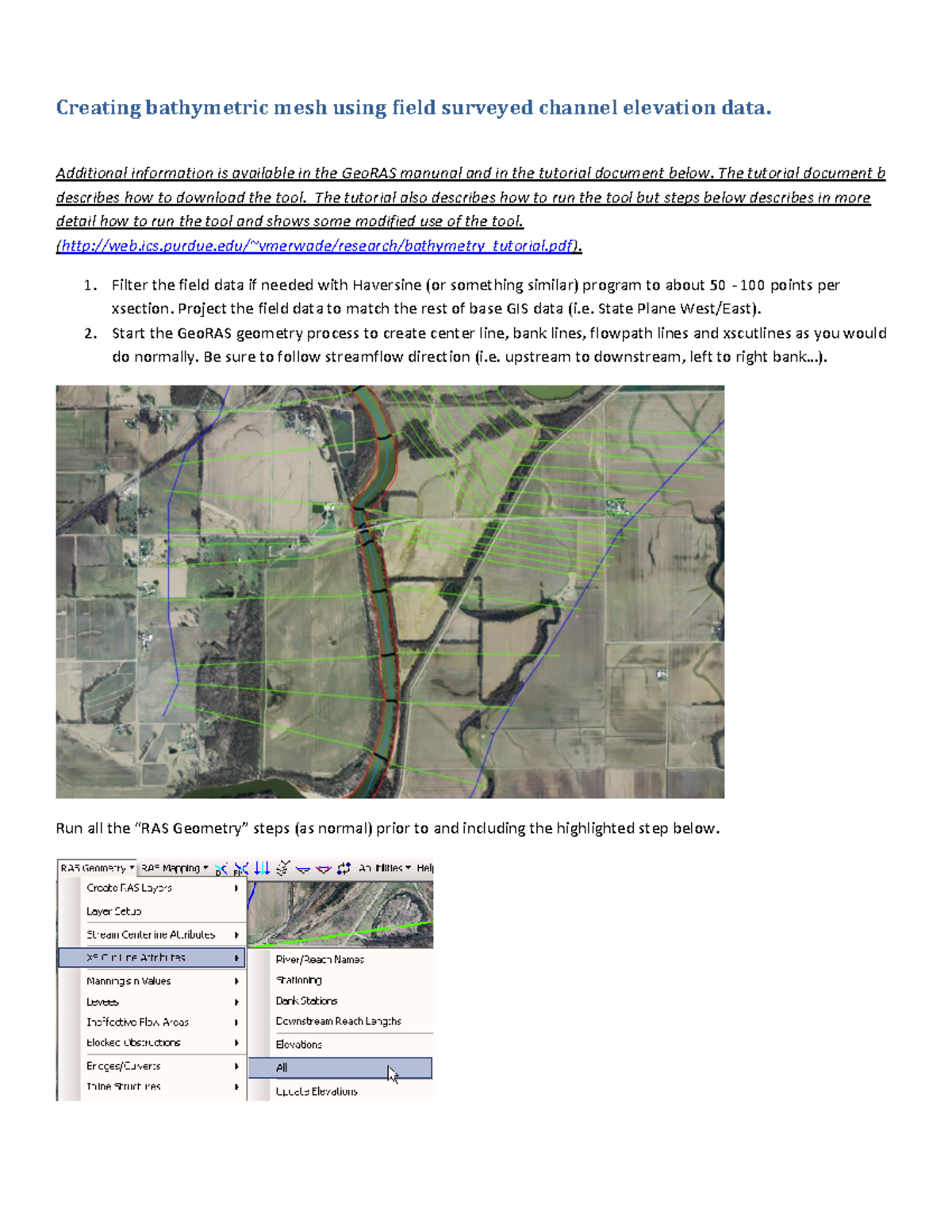 Bathymetry mesh tool - Information concernant la bathymetrie, contien ...