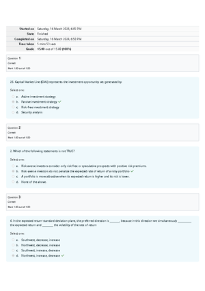 Quiz 5 (chapter 6) Attempt Review My Murdoch Learning - Started On 