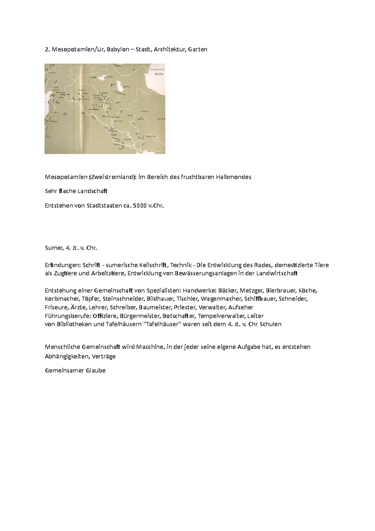 2 Mesopotamien Gdgu Ss15 Prof Quadra Und Prof Kegler Studocu