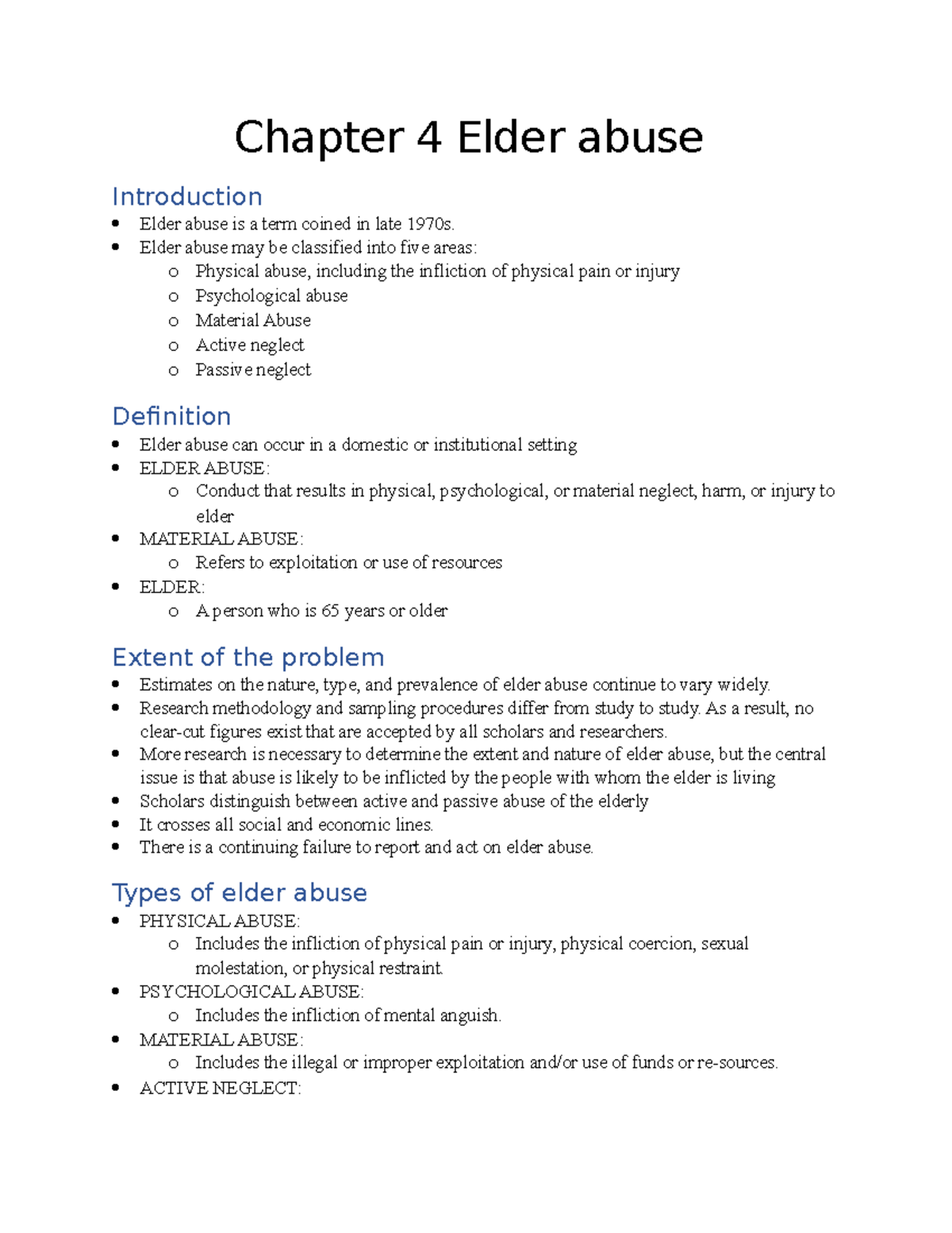 elder abuse case study examples