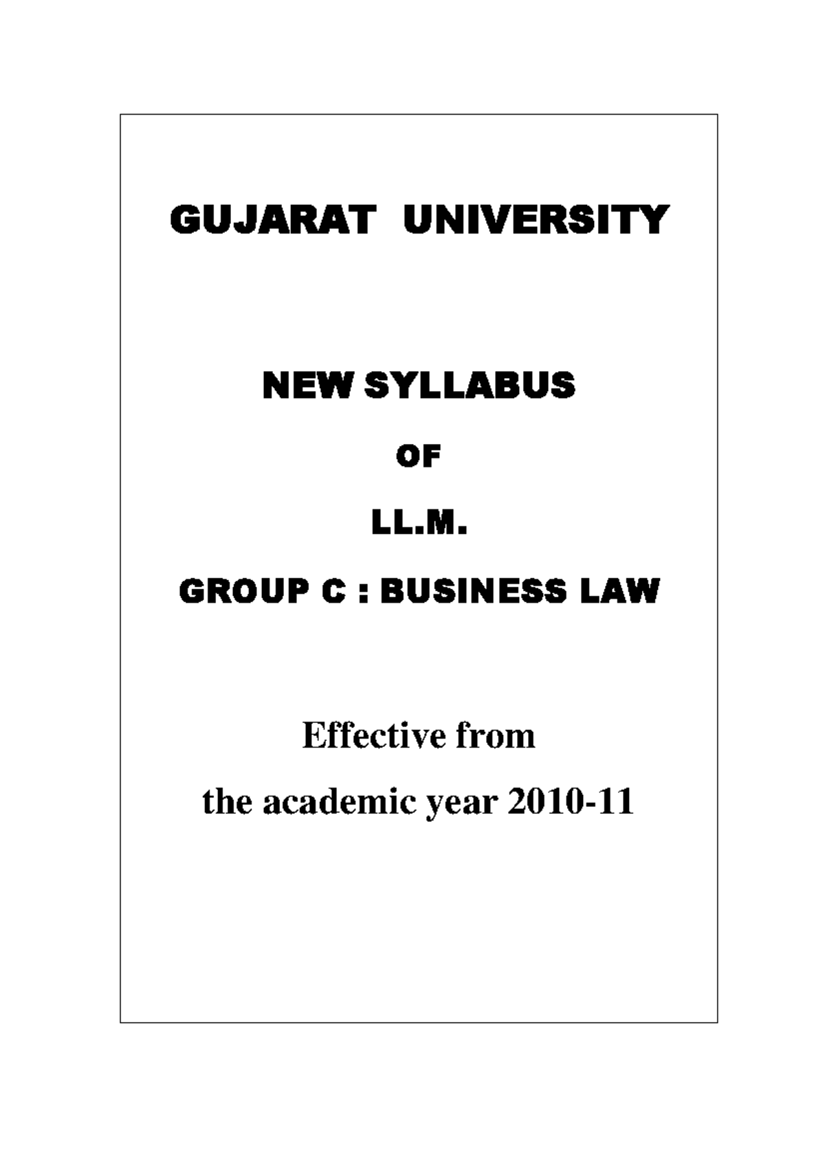 llm-business-laws-gujarat-university-new-syllabus-of-ll-group-c