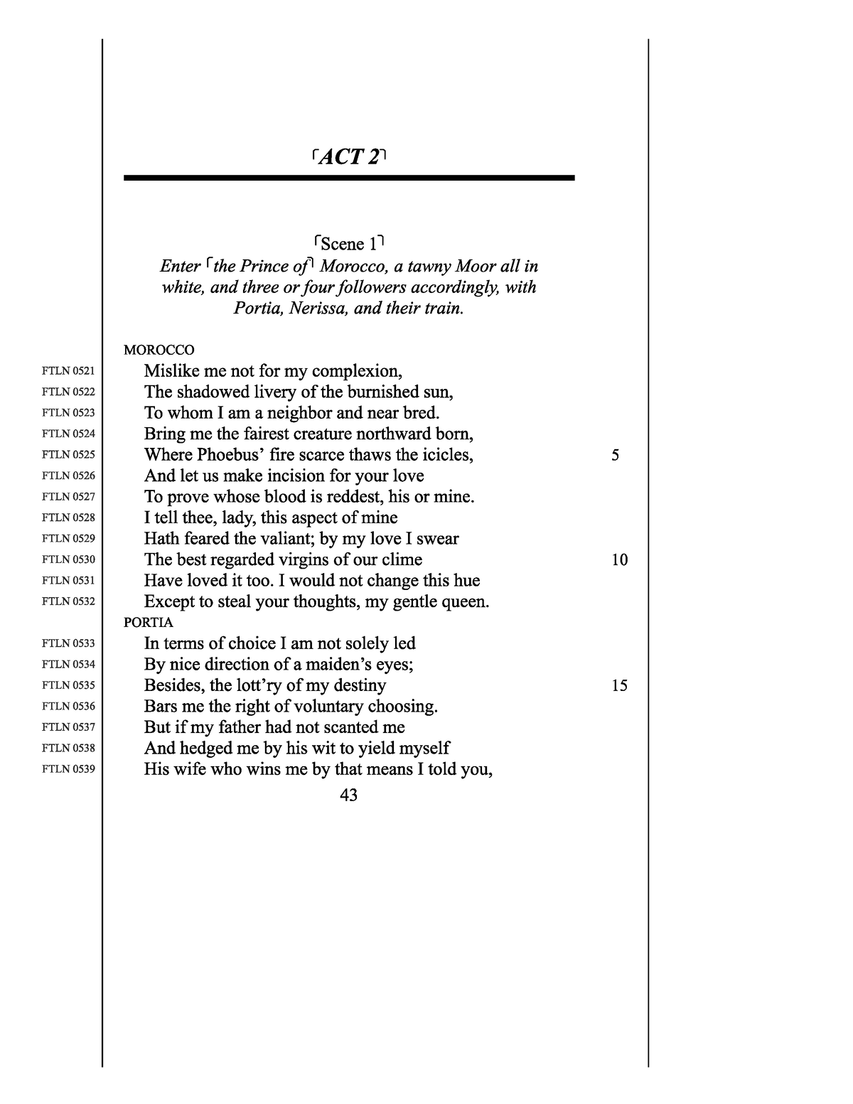 ACT 2 The Merchant of Venice - science technology and mathemarics - Studocu