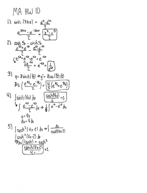 Cal B 9 - Calculus B Class Notes For 9.3 (test 4) - MA 172 - Studocu