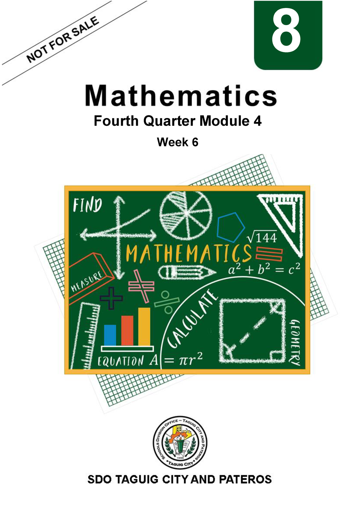 MATH8 Q4 WEEK6 Hybrid Version 2 - I Mathematics ####### Fourth Quarter ...