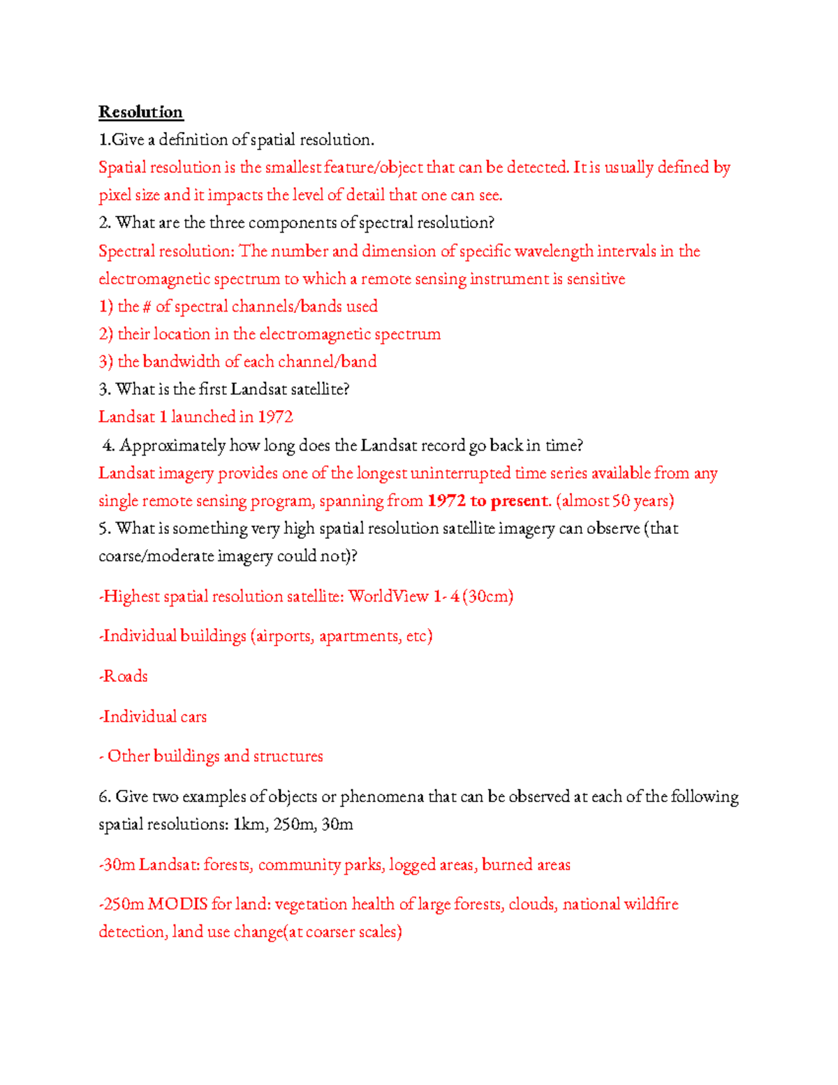Cons 127 - Cons 127 - Resolution 1 a denition of spatial resolution ...
