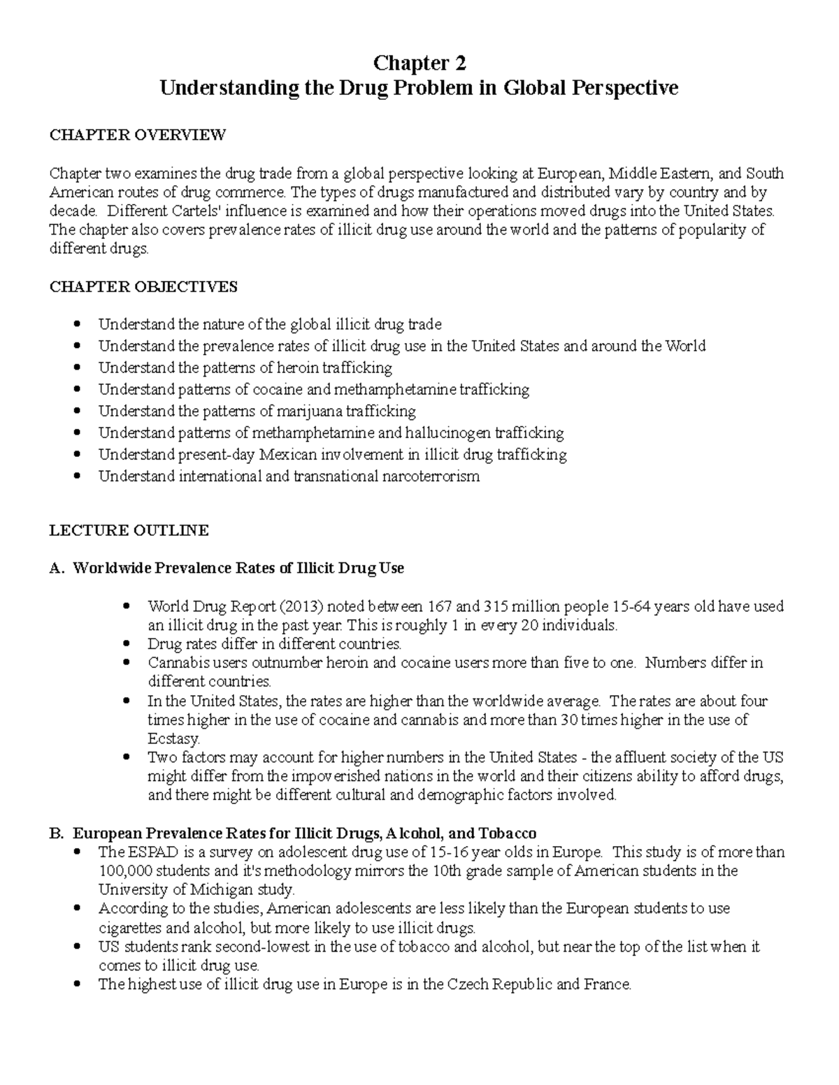 Chapter 2 & 3 Outline Notes Levinthal Chapter 2 Understanding the