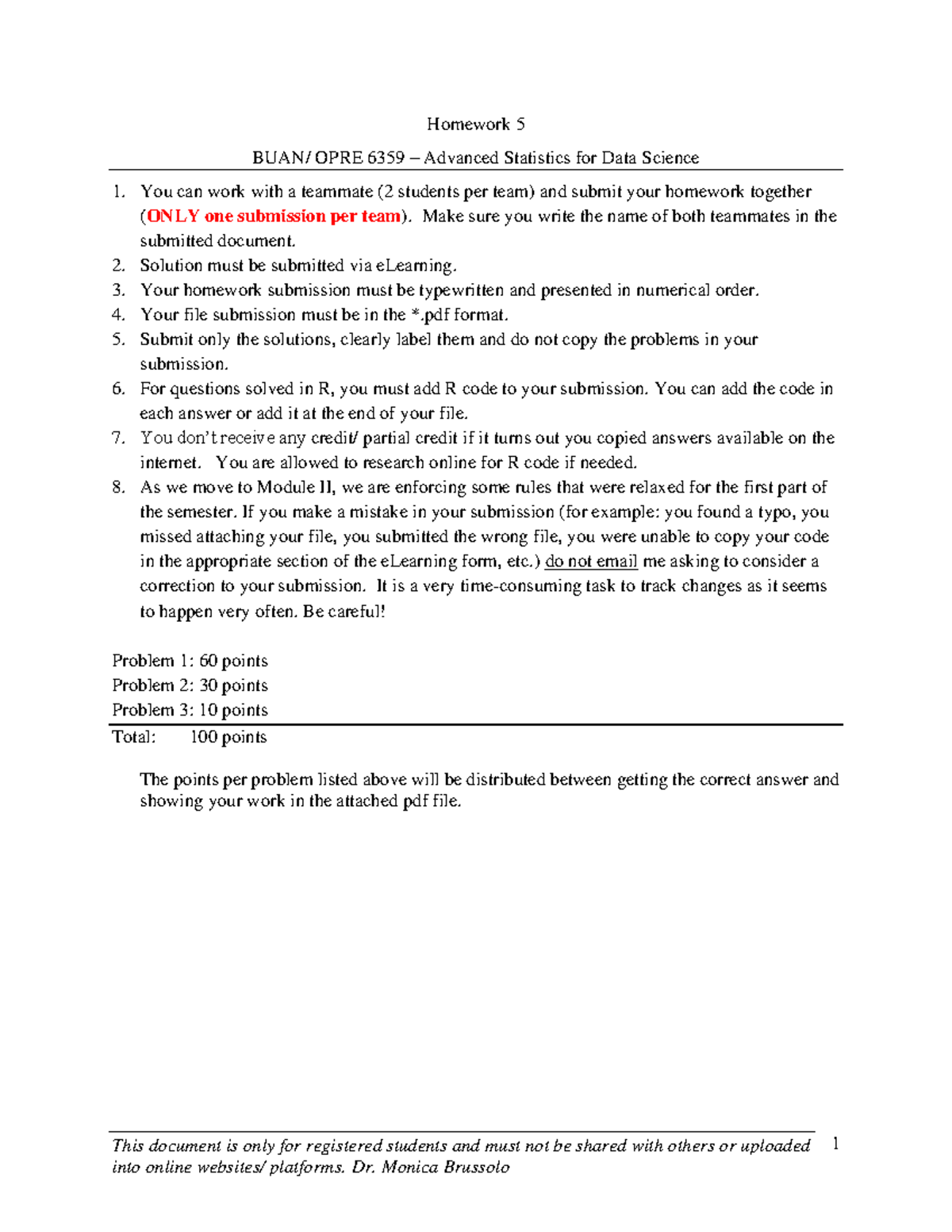 HW 5 F21 MARKETING MANAGEMENT - This document is only for registered ...