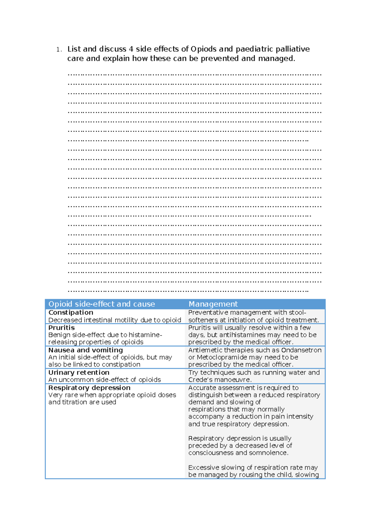 Week 9 & 13 tutprial worksheet with suggested answers - 1. List and ...