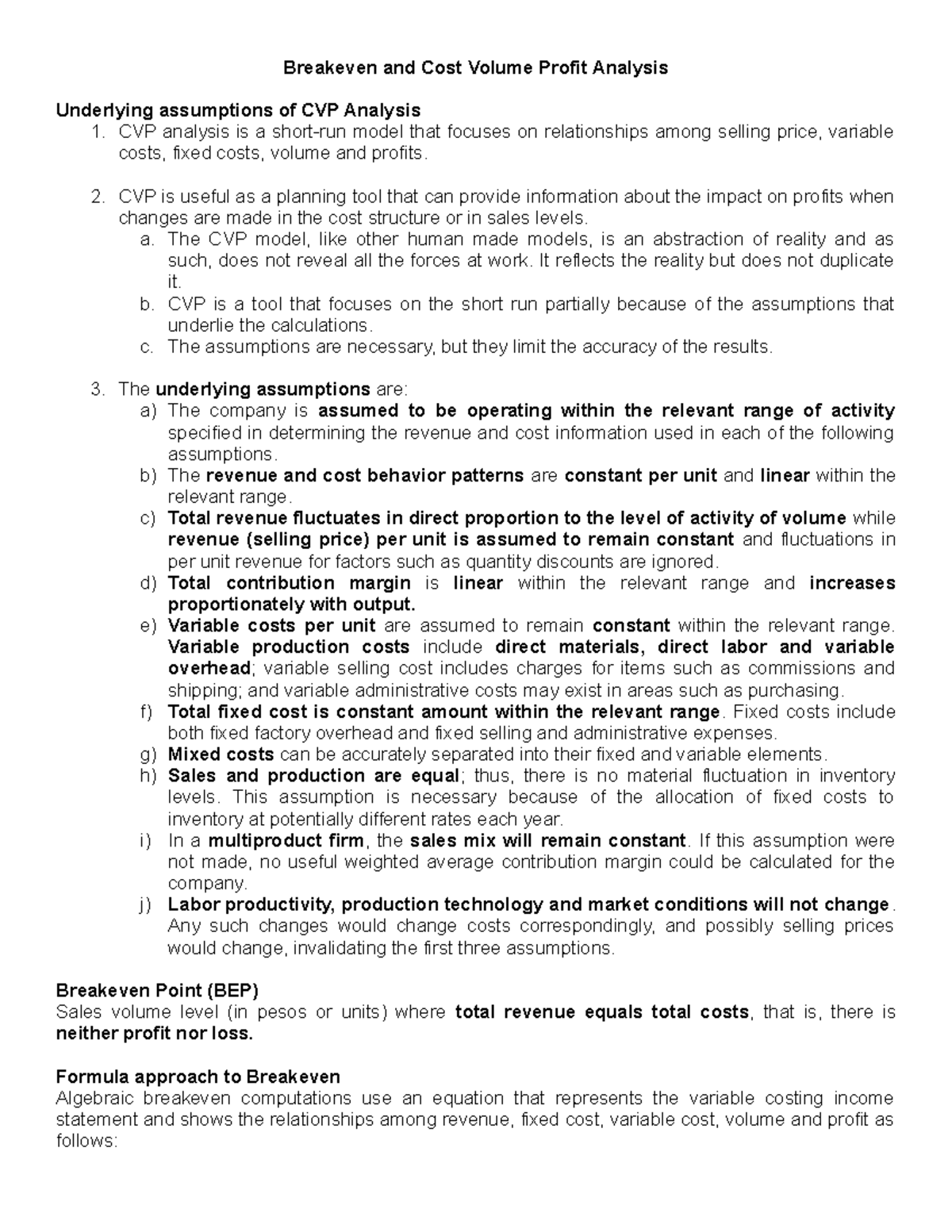 cost-volume-profit-analysis-breakeven-and-cost-volume-profit