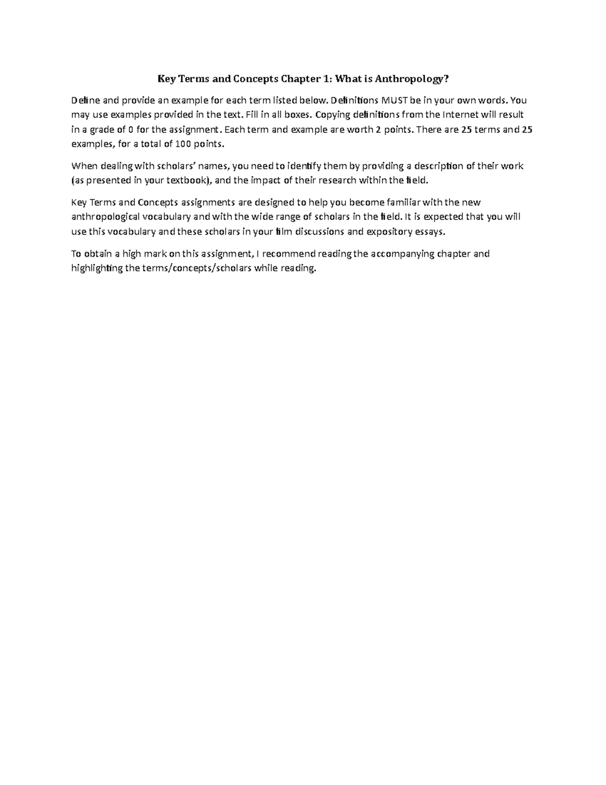 Key Terms and Concepts Chapter 1 Accessible - Key Terms and Concepts ...