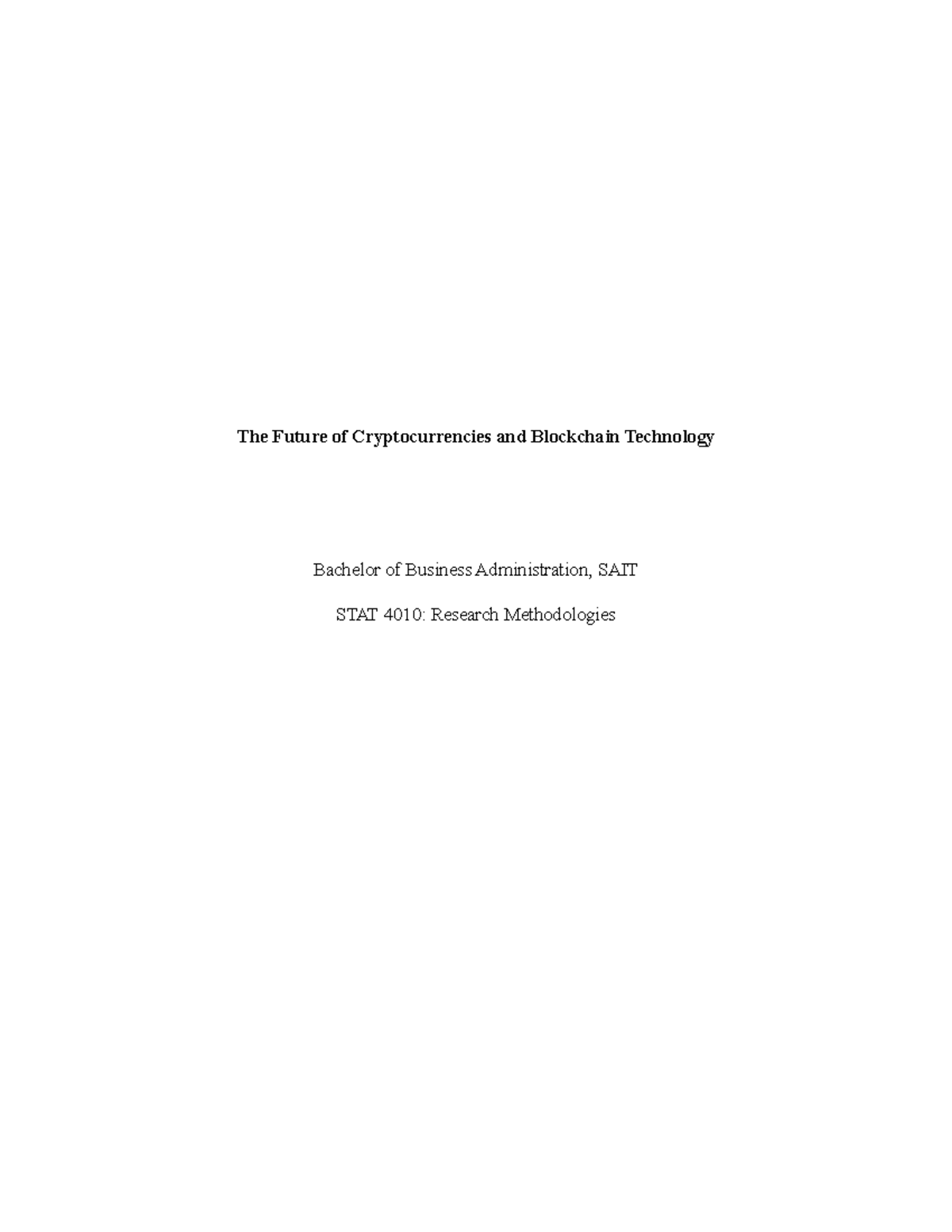 phd thesis on cryptocurrency