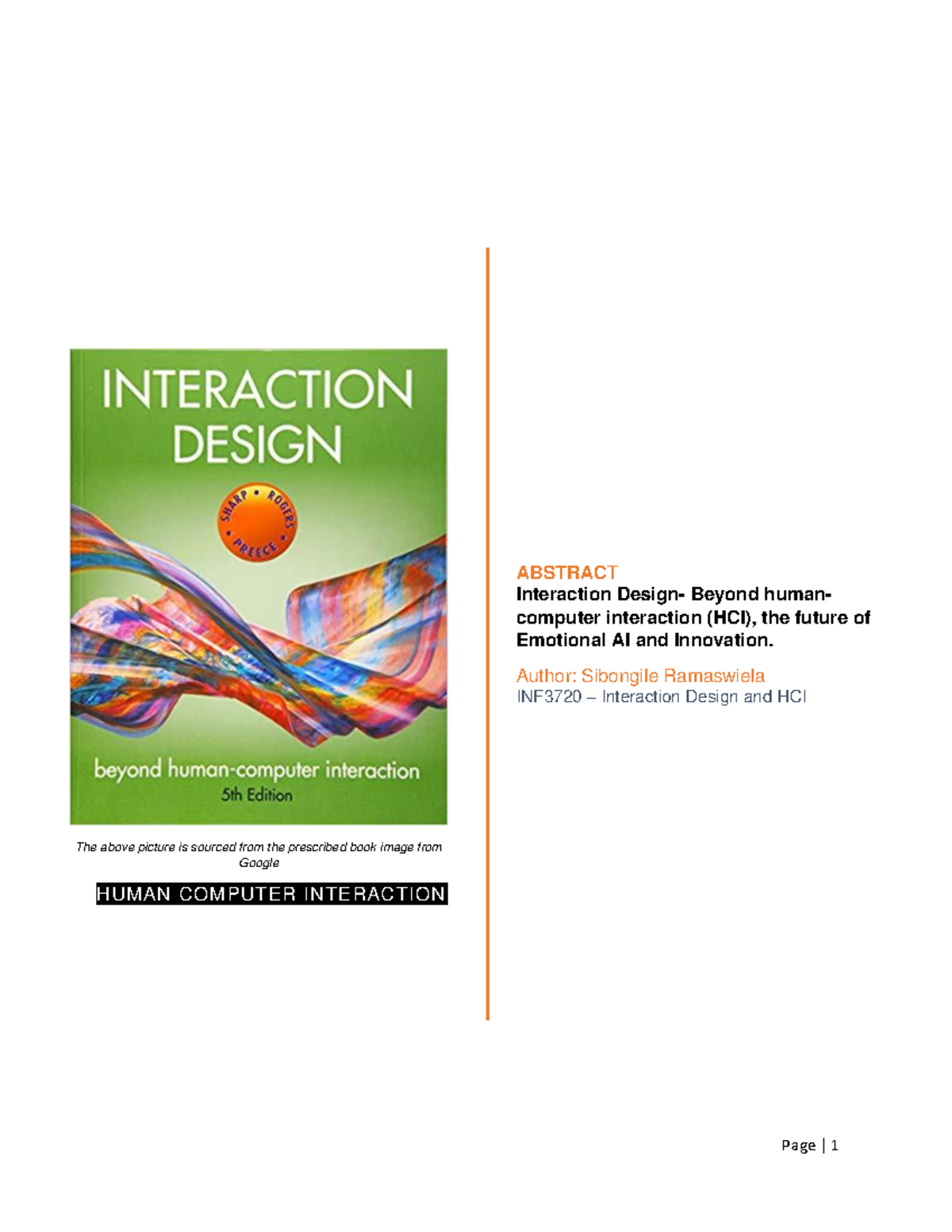 Interaction Design Beyond Human Computer Interaction 5th Edition ...