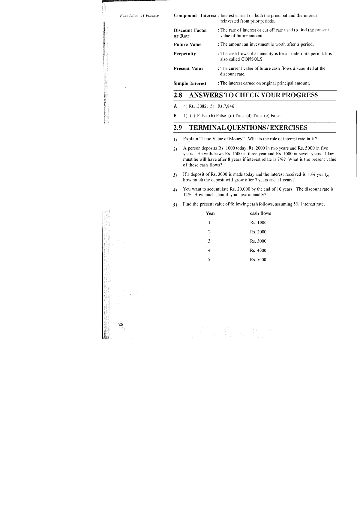 MCO-7 Financial Management\Block-1\Unit-3 - ' 1 Foundation of Finance ...