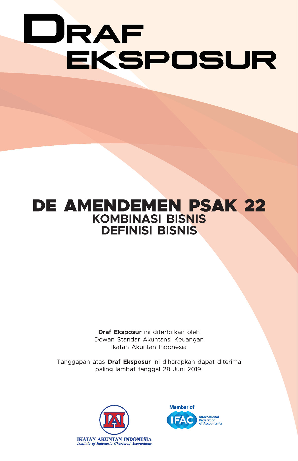 DE Amendemen PSAK 22 Kombinasi Bisnis Tentang Definisi Bisnis - DE ...