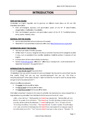 Britain and Brexit Introduction annoté - What’s the Difference Between ...