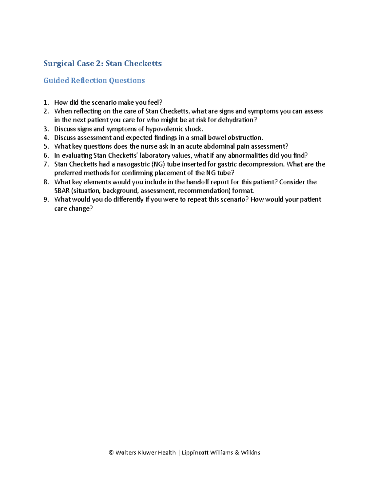 Surgical Case 02 Stan Checketts GRQ Edited - Surgical Case 2: Stan ...