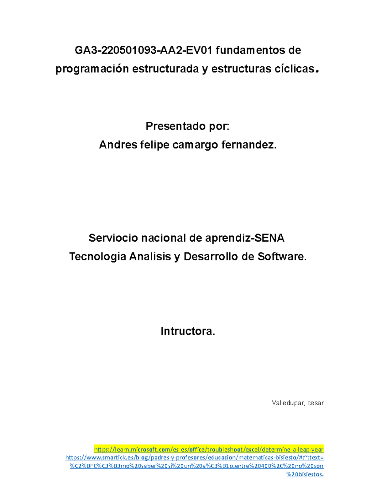 Corripipe - hola mundo - GA3-220501093-AA2-EV01 fundamentos de ...