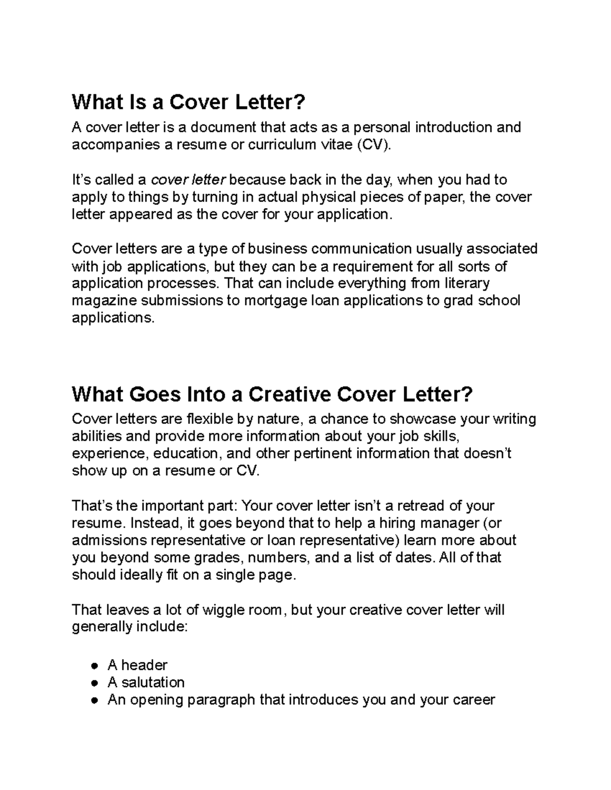 what-is-a-cover-letter-it-s-called-a-cover-letter-because-back-in-the