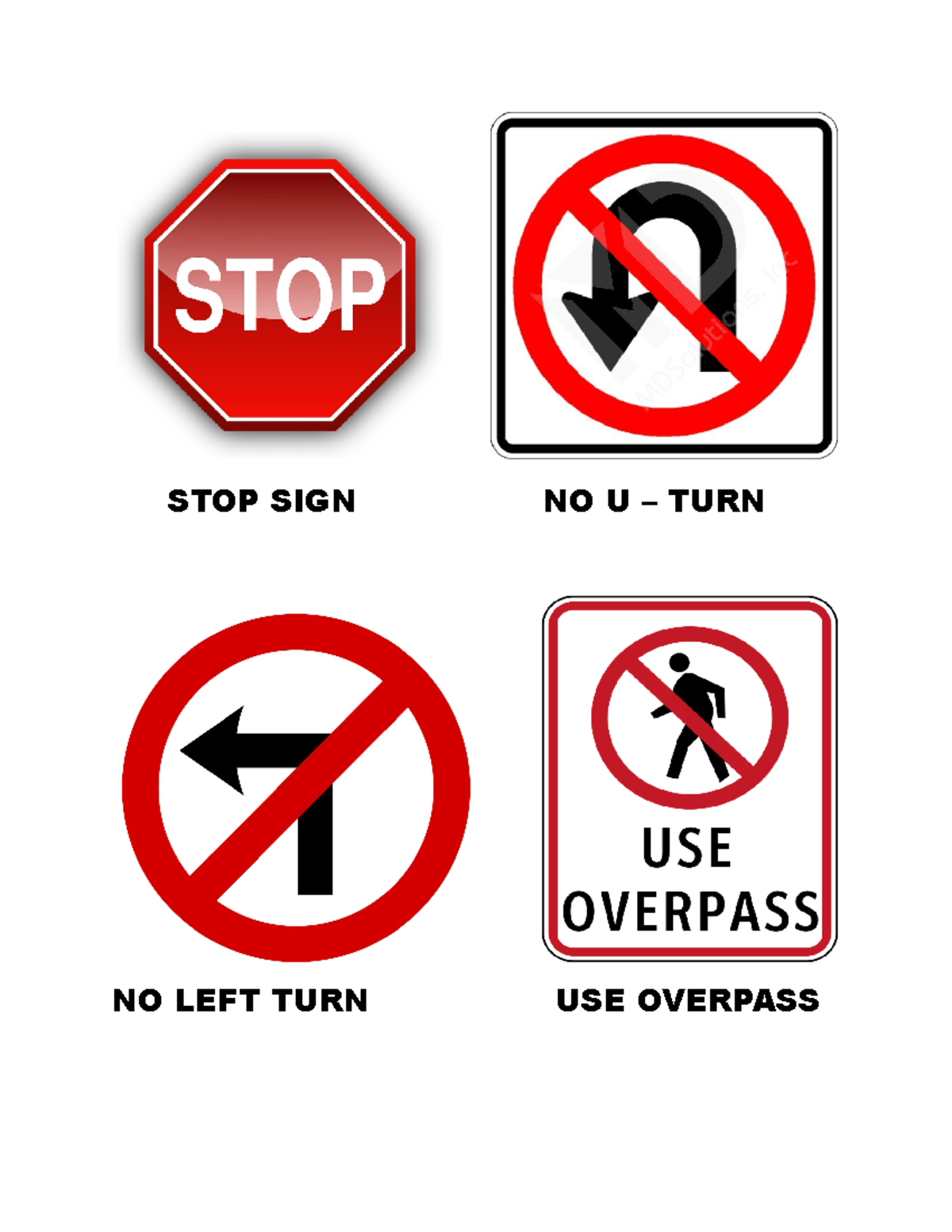 Prohibitive signs - BS Criminology talaga course ko - BS Psychology ...