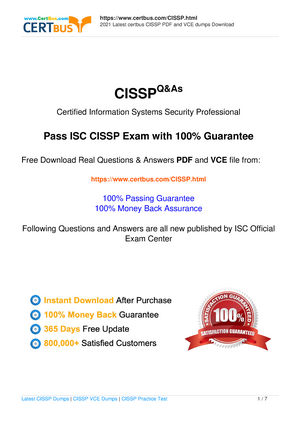 Valid CISSP Exam Format