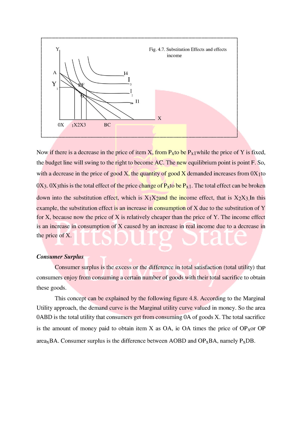 Micro Economics-15 - Y A Y 1 Fig. 4. Substitution Effects And Effects ...