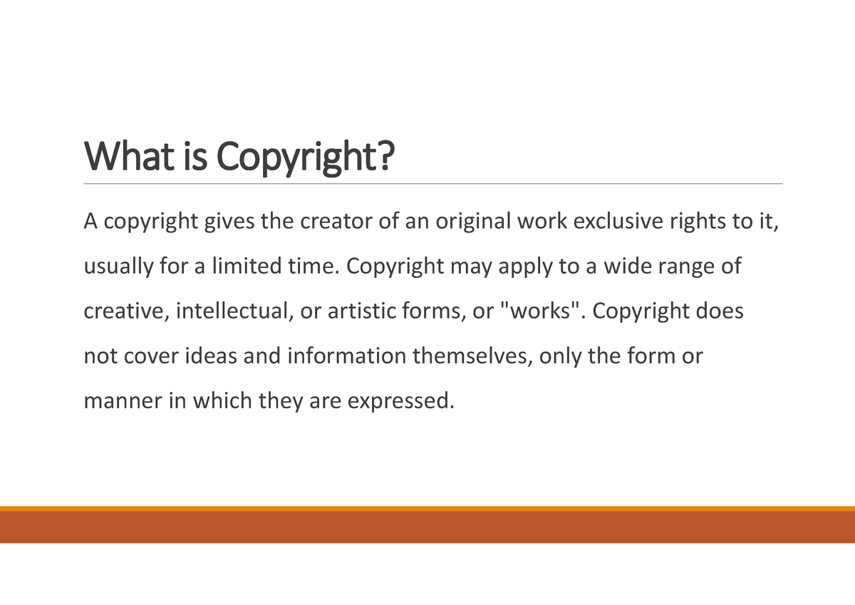 Meaning and scope of copyright provisions of Trips Agreement - What is ...