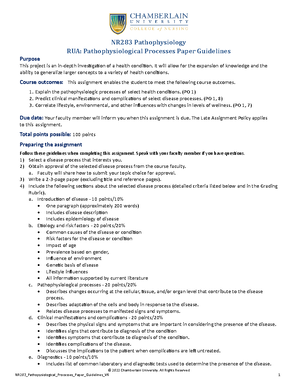 Final study guide for patho 2 - Master Notes Patho Final Cellular ...