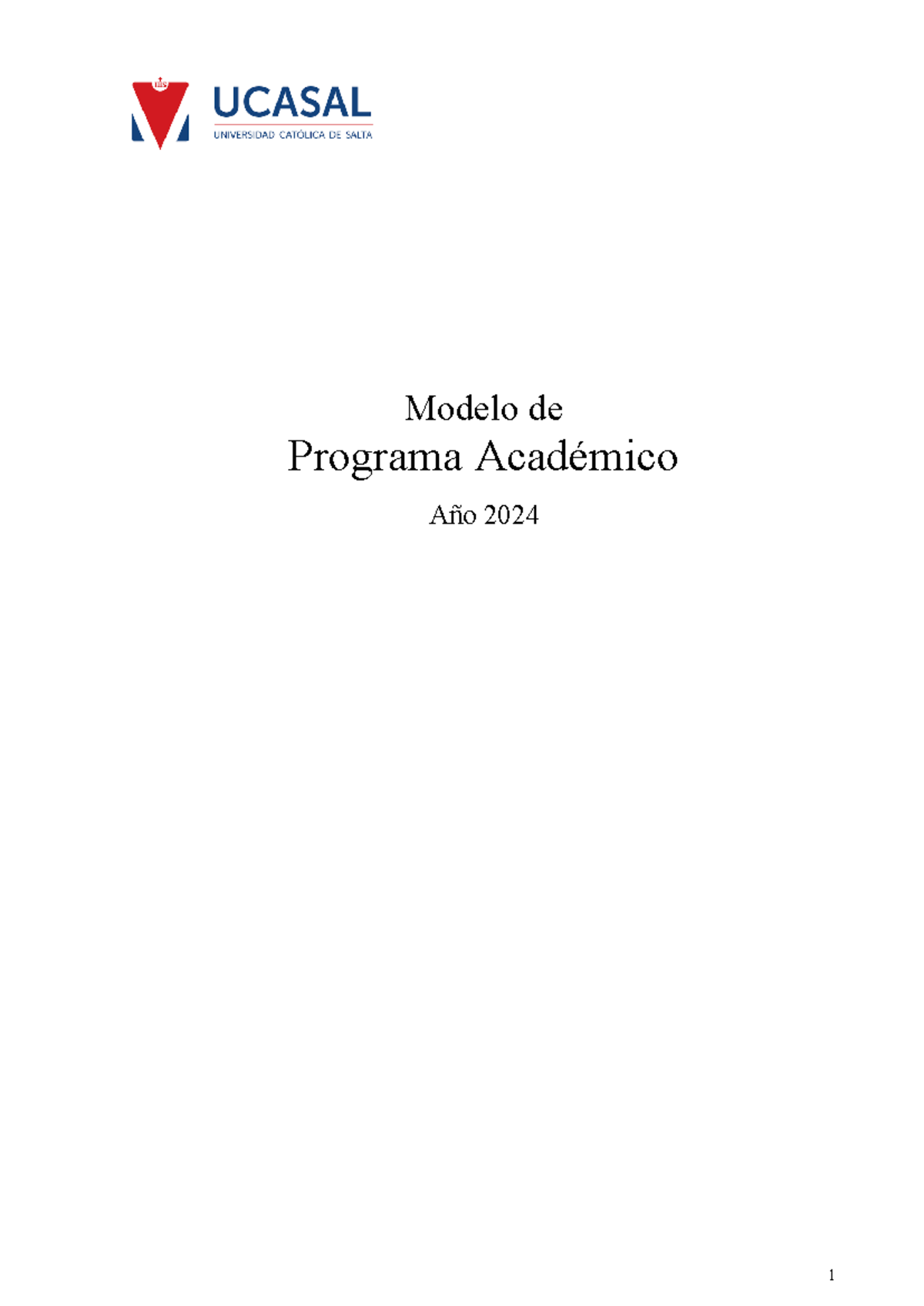 Programa completo 2024 - Modelo de Programa Académico Año 2024 UNIDAD ...