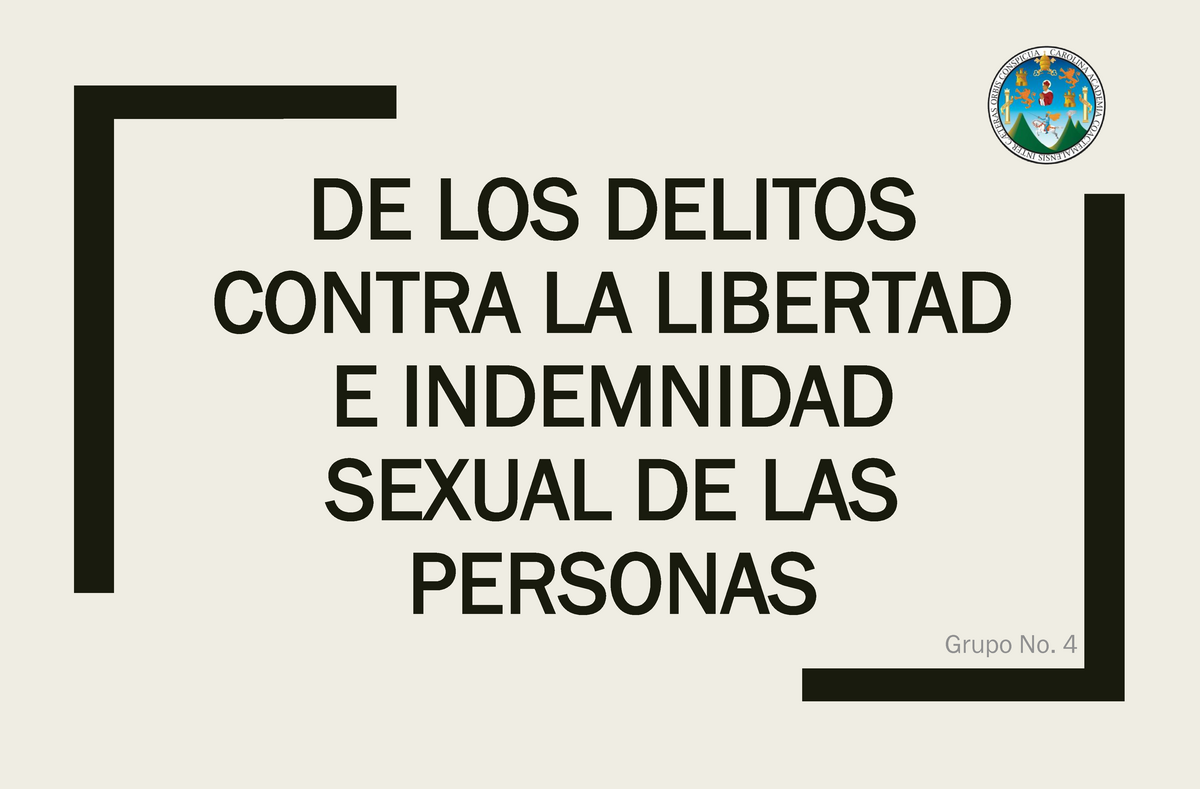 Delitos Contra La Indemnidad Sexual Warning Tt Undefined Function 32 De Los Delitos Contra 2124