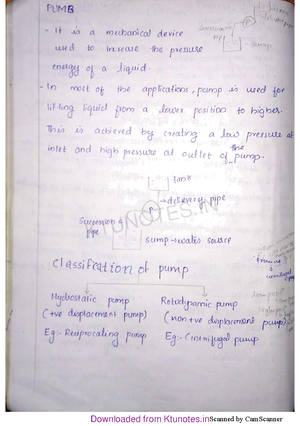 BME-M4-Ktunotes - basics of mechanical engineering notes module 1-5 ...