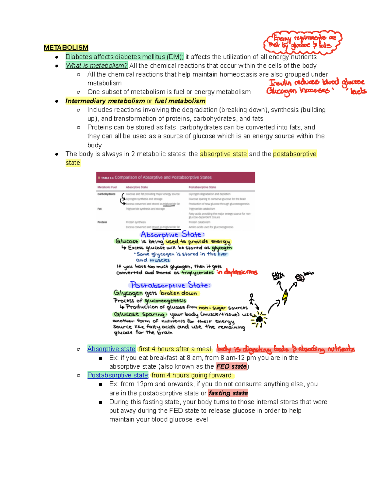 Midterm Notes removed - 0(7$%2/, Ɣ 'LDEHWHV DIIHFWV GLDEHWHV PHOOLWXV ...