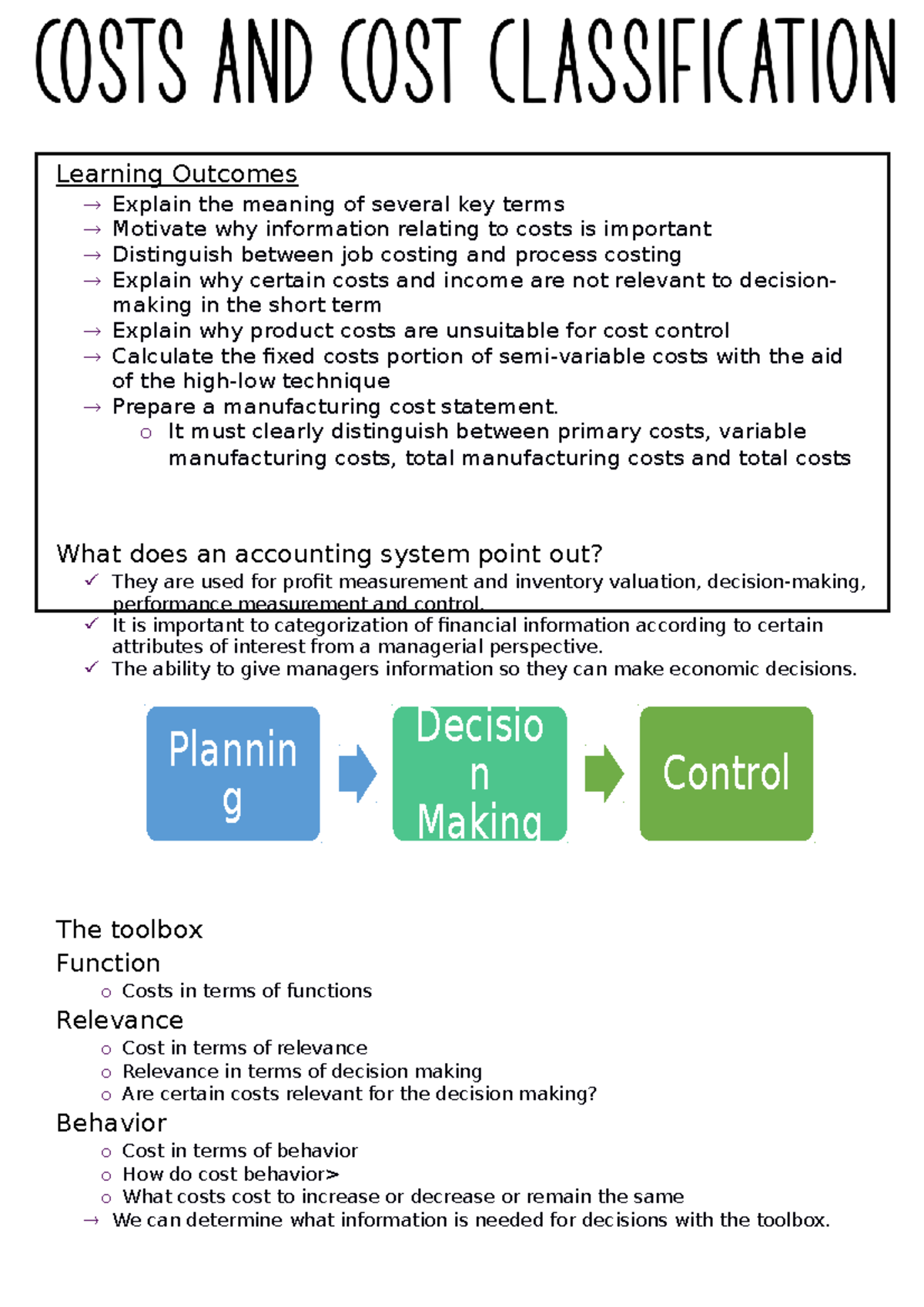 types-of-costs-incurred-for-a-business-plannin-g-decisio-n-making