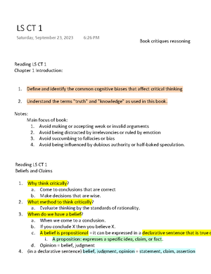Mapping Arguments with Sub-Premises - 1. “Give me an ‘S!’ Give me a ‘C ...