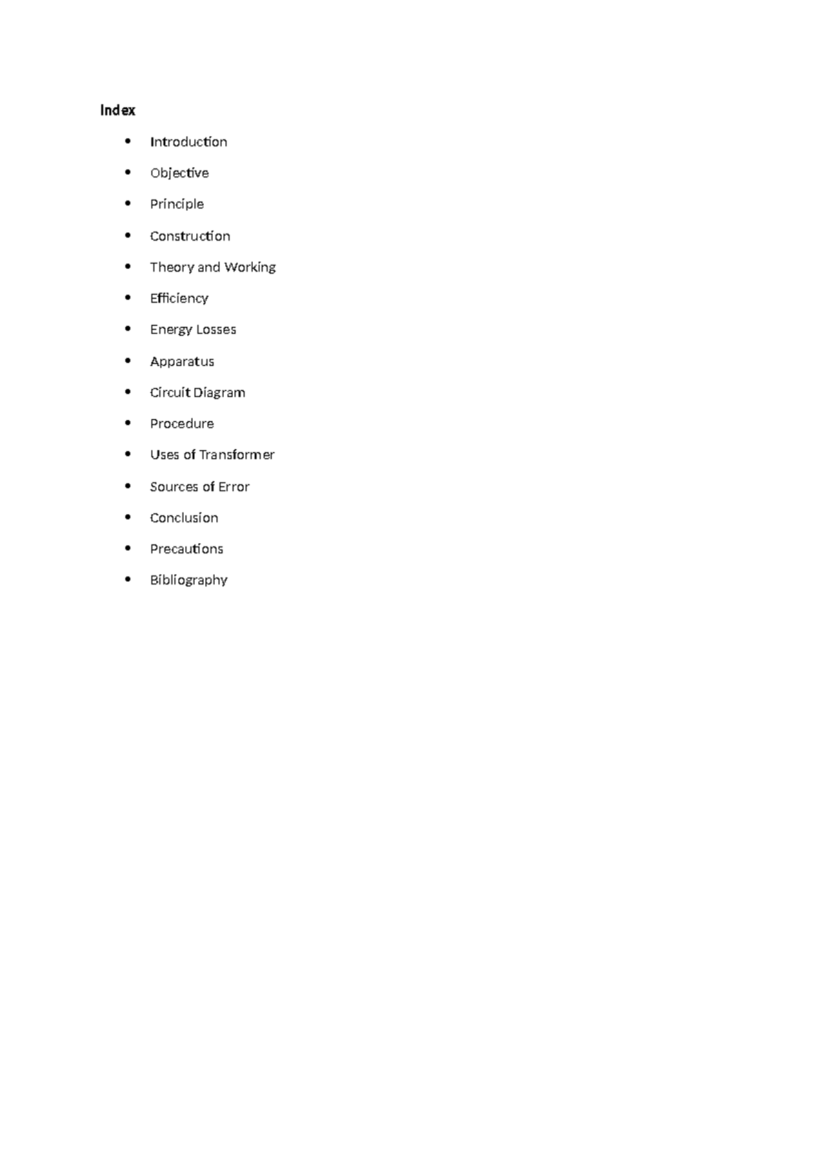 Index - eeegrgeggtbfgbfgb - Index Introduction Objective Principle ...