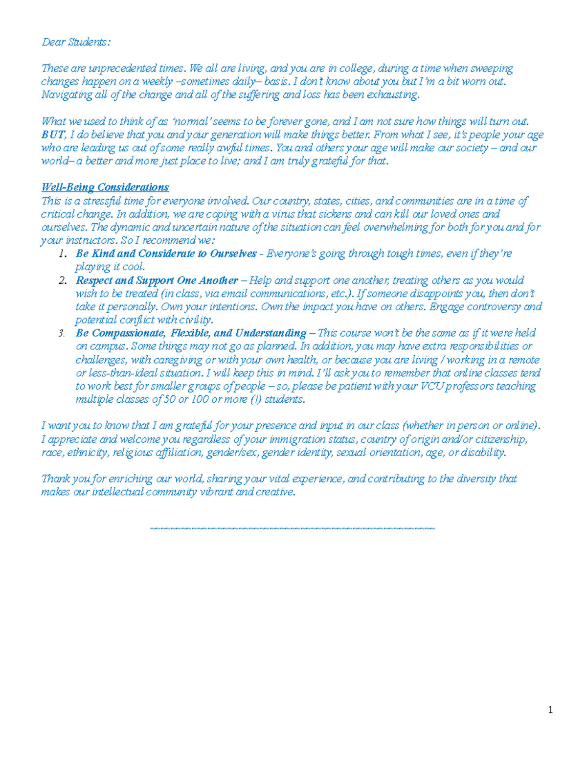 PSYC 310 Fa20 Final(1) - assignment - Dear Students: These are ...