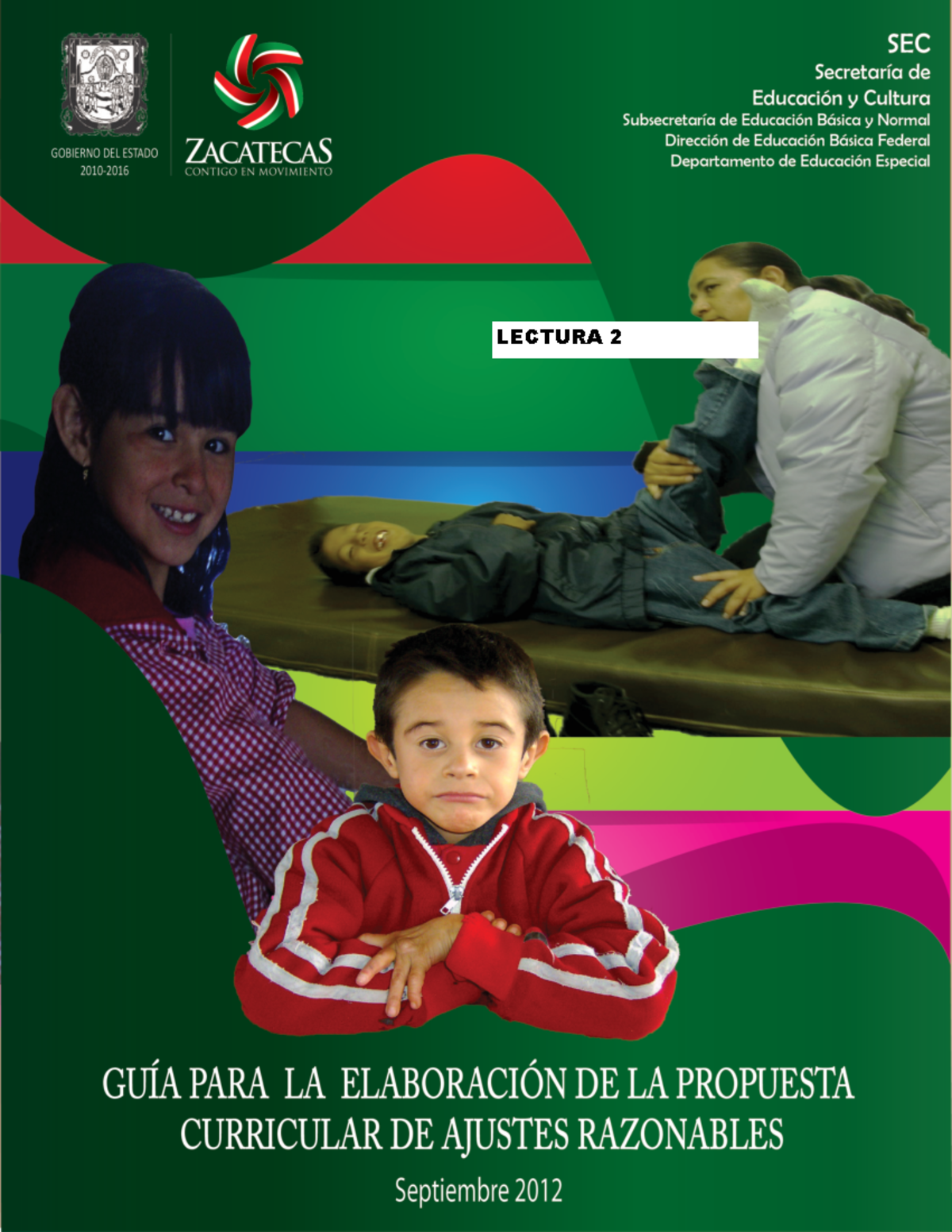 Lectura 2 - ..... - DE LA PROPUESTA CURRICULAR DE AJUSTES RAZONABLES ...