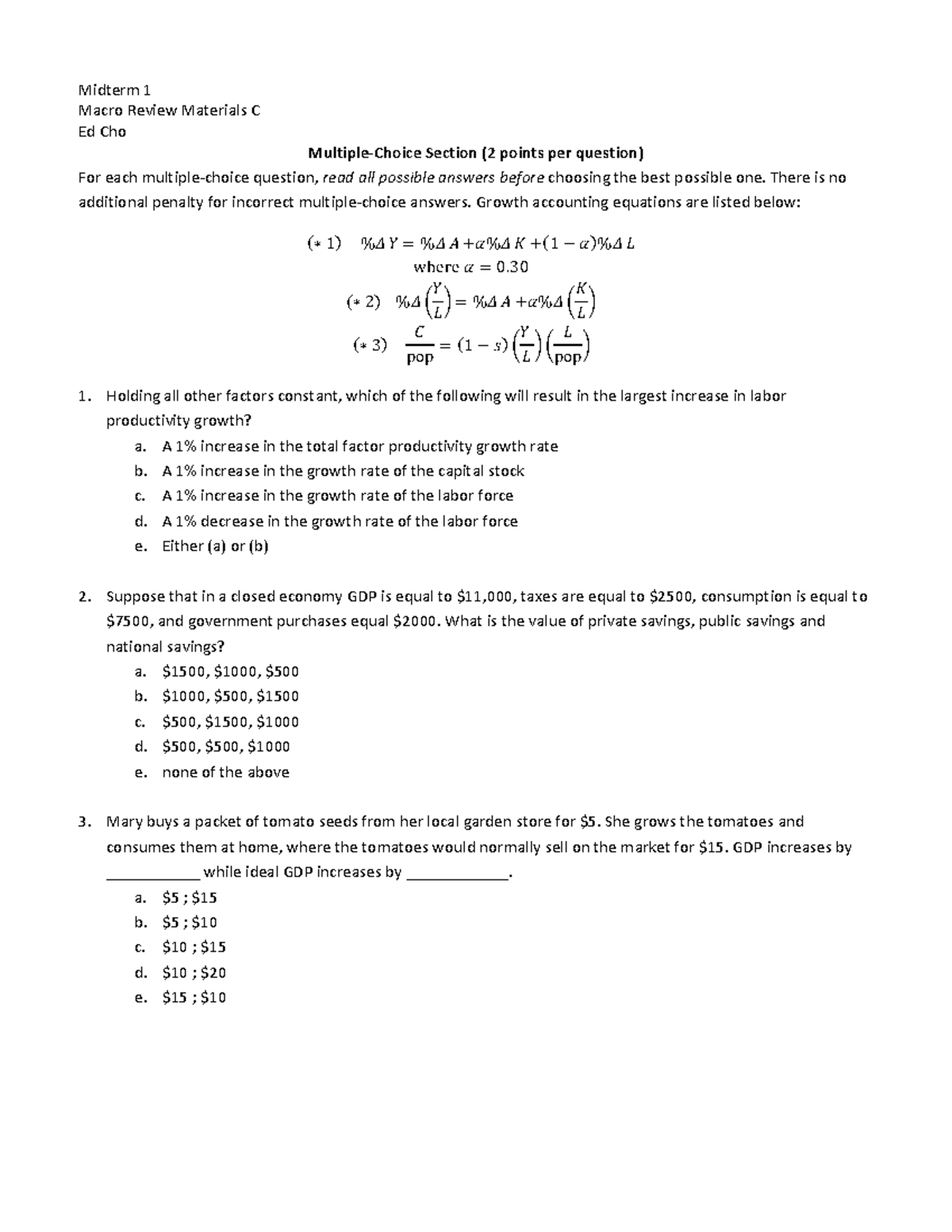 Midterm+1+Macro+Review+Materials+C - Midterm 1 Macro Review Materials C ...