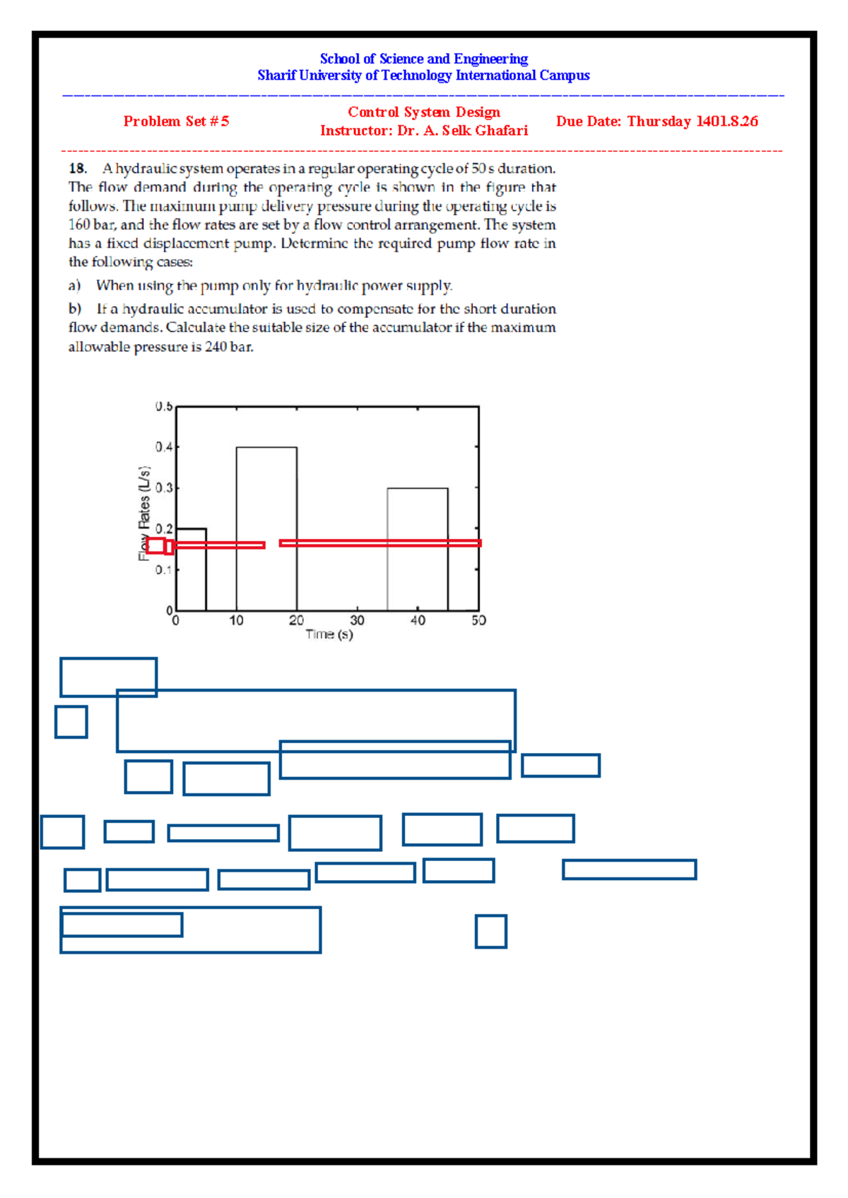 CSD HW5sol - control system design course for automation - School of ...