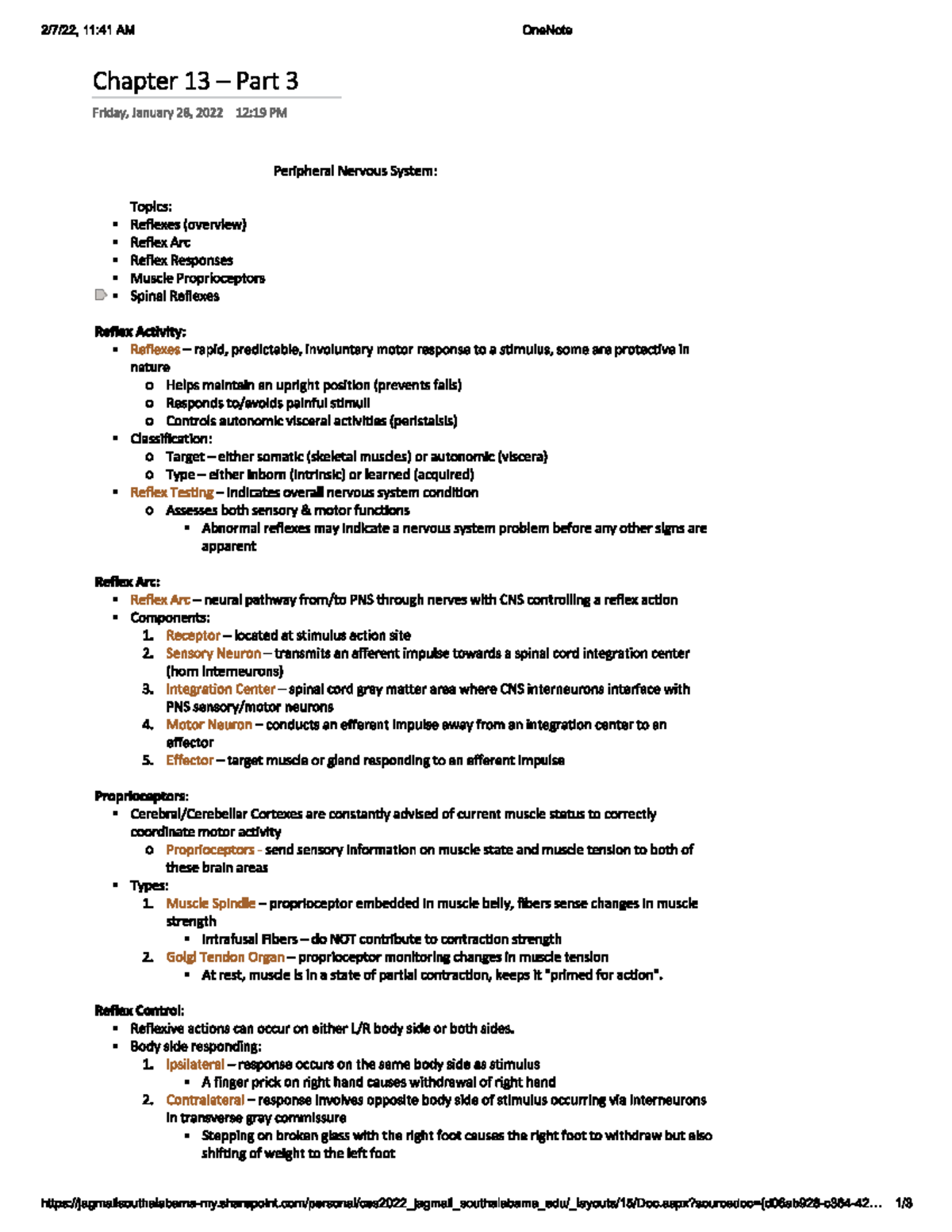 Chapter 13 - Part 3 - Lecture notes 13 - BMD 115 - Studocu