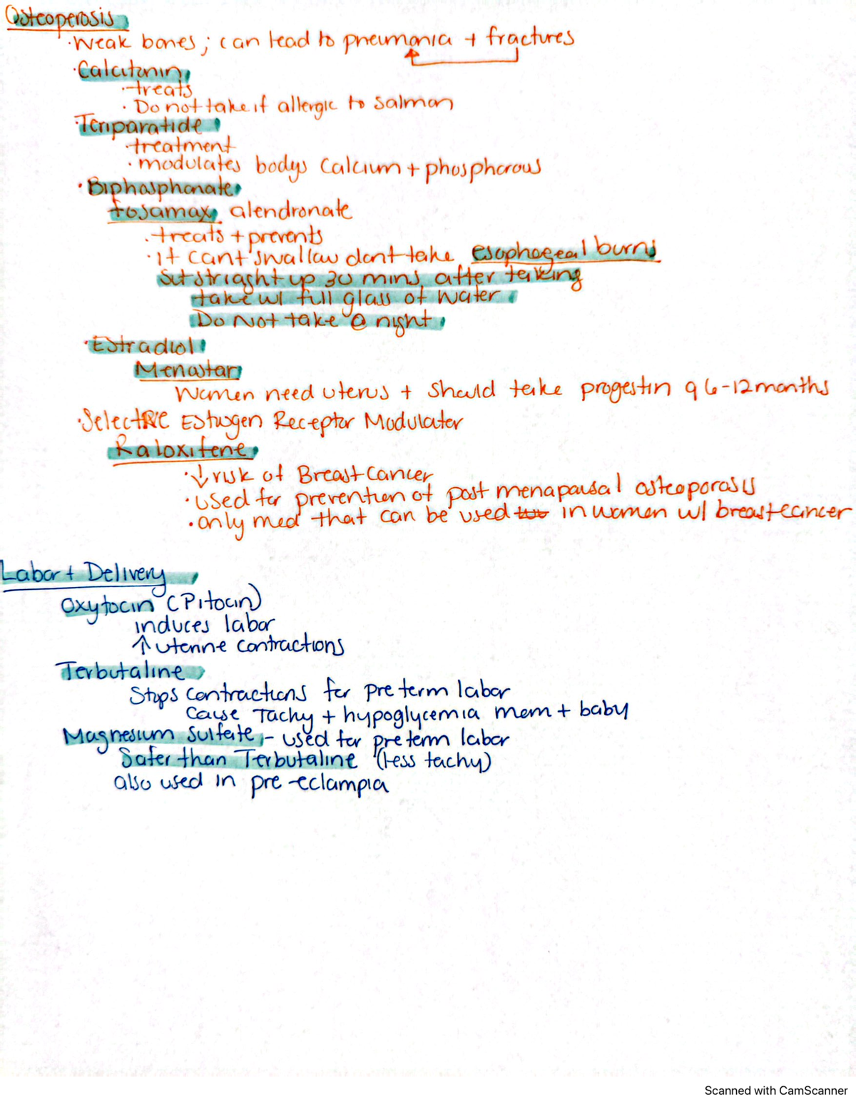 Osteoporosis 1 - Final exam review - NUR 2590 - Studocu