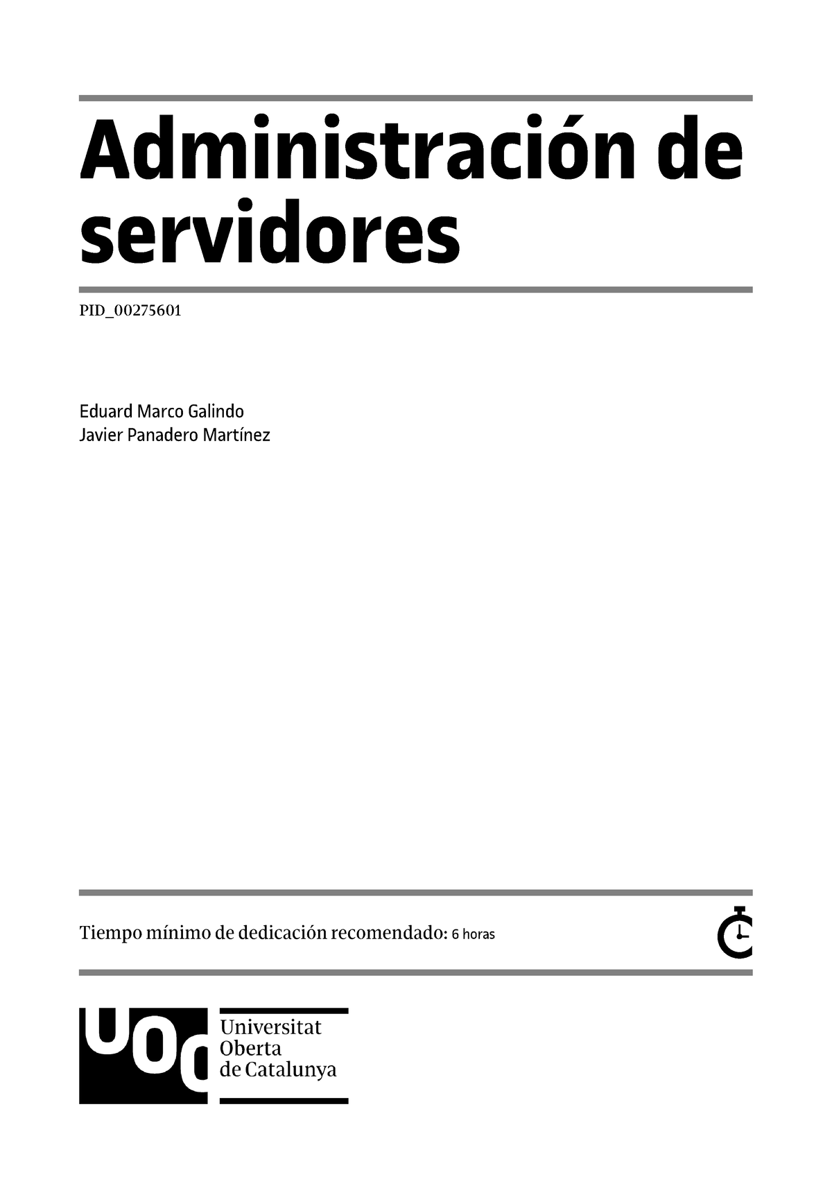 Tema 2 Administración De Servidores Administración De Servidores Pid Eduard Marco Galindo 3892