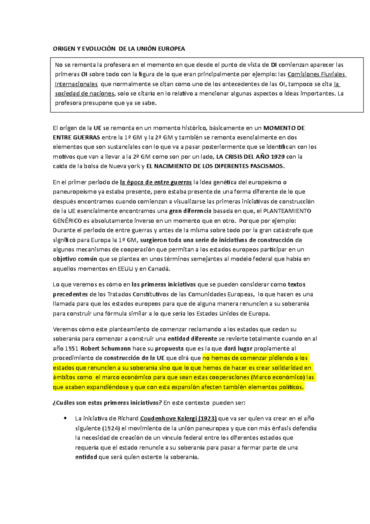 Instituciones de la UE - Apuntes TEMA 1 A 8 - ORIGEN Y EVOLUCIÓN DE LA ...