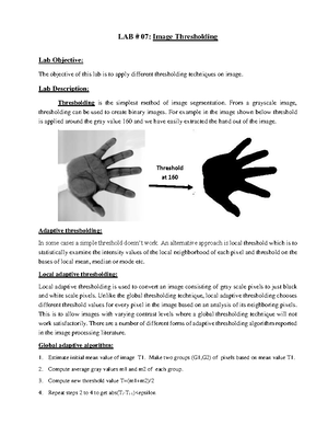 Lab 8 digital image processing - Warning: TT: undefined function: 32 ...