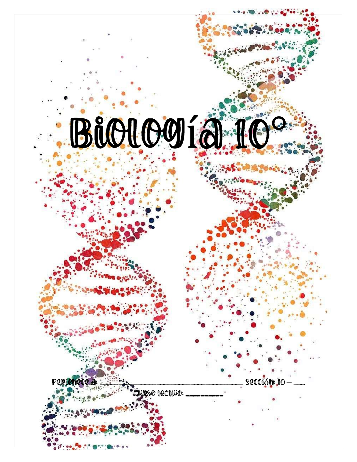 Libro 10°B Nuevo Prog - Material Para Décimo Año - Biología 10 ...